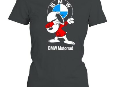 Dabbing Snoopy BMW logo shirt