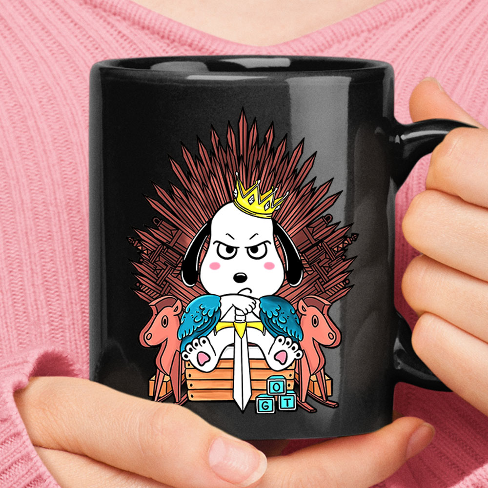 Game Of Thrones Snoopy On Throne Baby GOT Mug