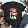 HO HO HO Snoopy Christmas Shirt, Cute Christmas Disney Sweatshirt, Christmas Gifts, Snowmen, Snowflake, Charlie Brown, Peanuts Christmas
