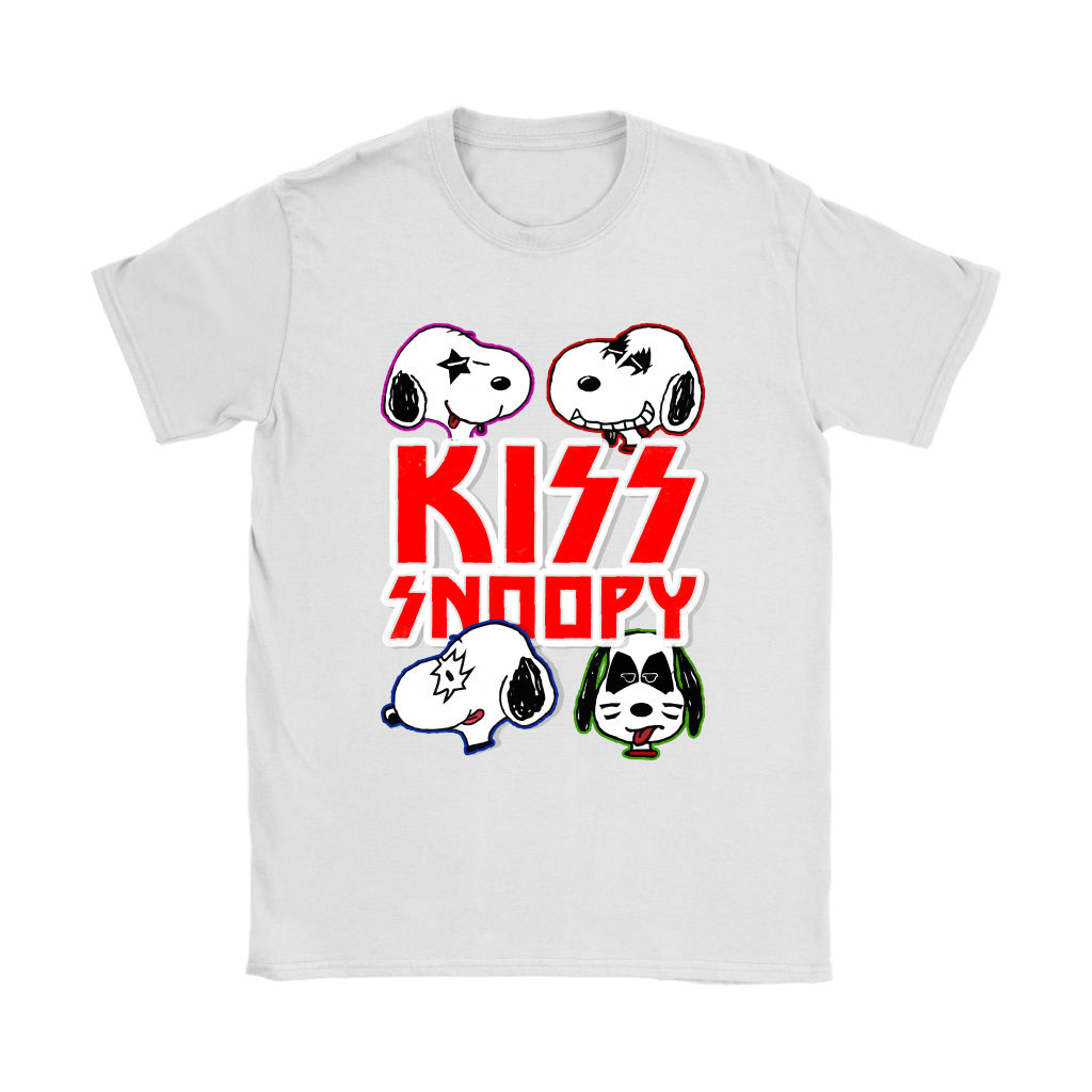 KISS Band Snoopy Shirts KISS Band Snoopy Shirts