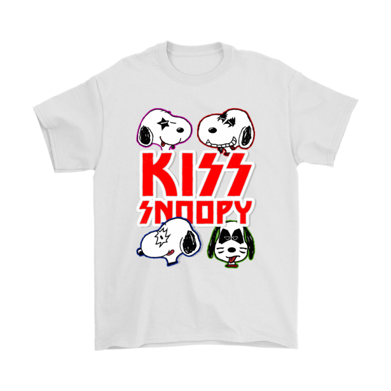 KISS Band Snoopy Shirts