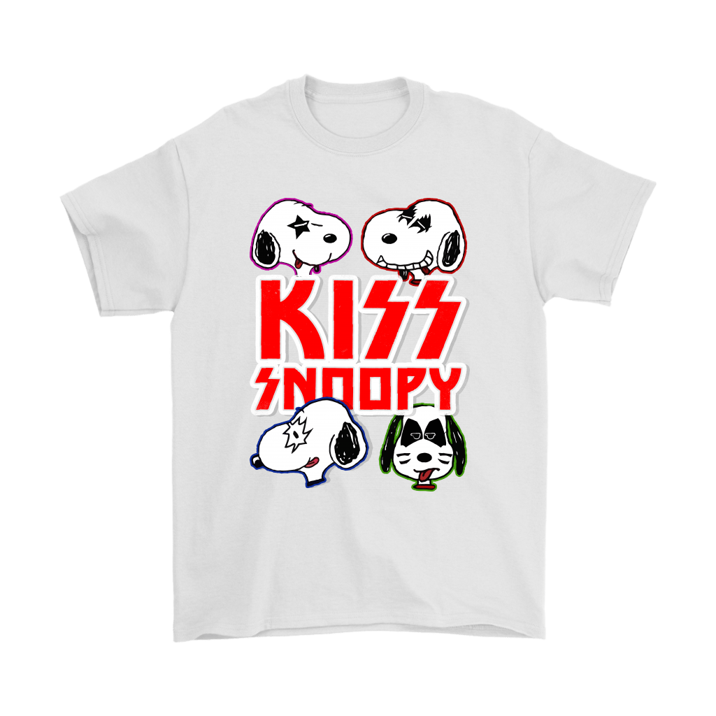 KISS Band Snoopy Shirts KISS Band Snoopy Shirts
