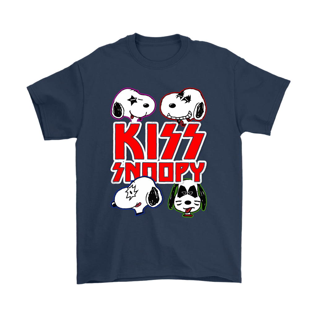 KISS Band Snoopy Shirts KISS Band Snoopy Shirts