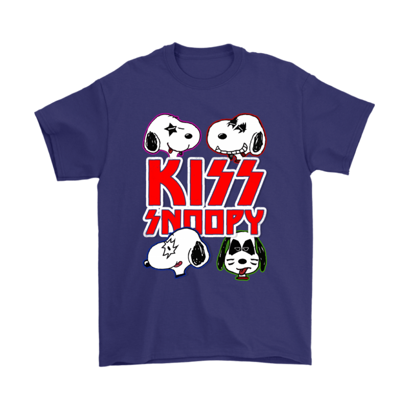 KISS Band Snoopy Shirts
