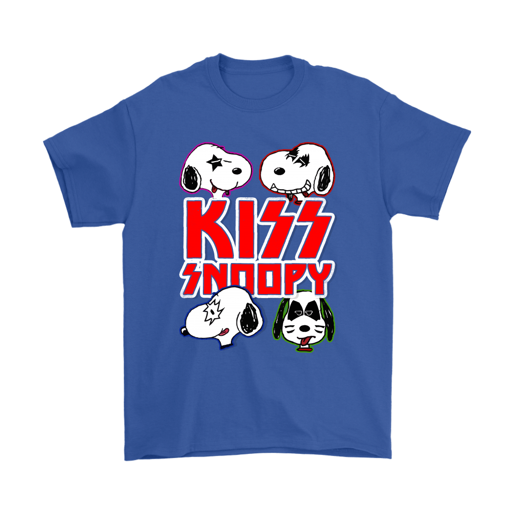 KISS Band Snoopy Shirts KISS Band Snoopy Shirts