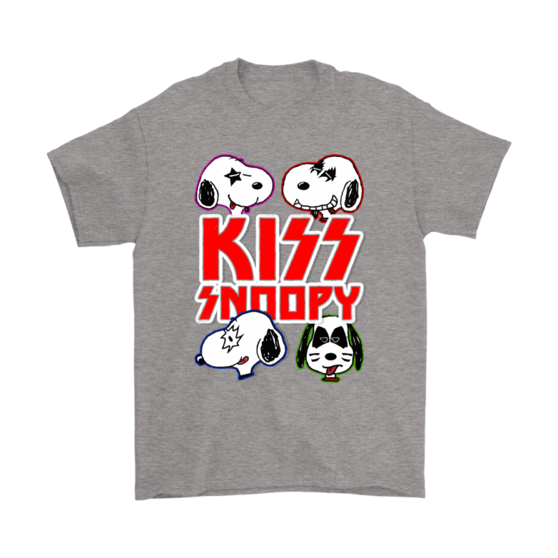 KISS Band Snoopy Shirts