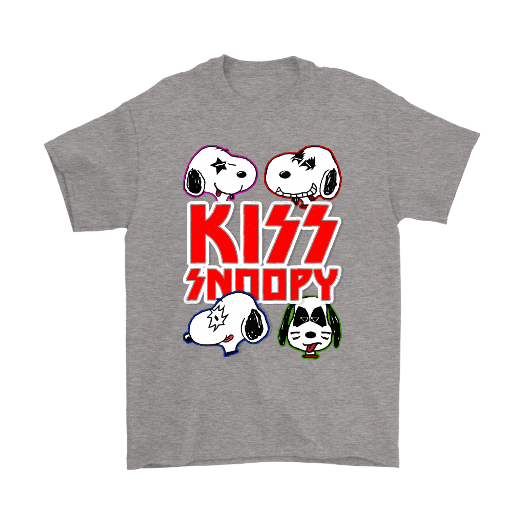 KISS Band Snoopy Shirts KISS Band Snoopy Shirts