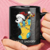 Let It Snow Let It Snoopy Christmas Mug