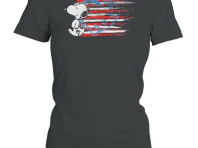 Love Flag Snoopy 4th Of July Independence Shirt
