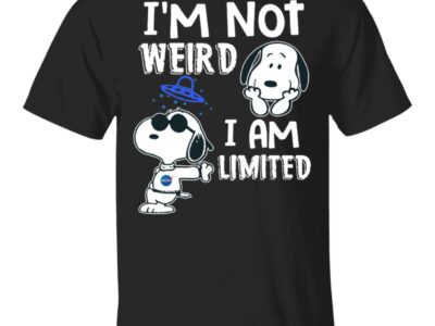 Official Nasa I’m Not Weird I Am Limited Edition With Snoopy Shirt