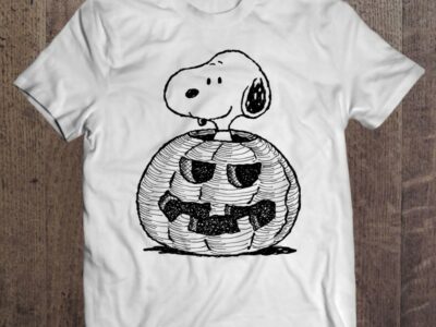 Peanuts Halloween Snoopy Jack-O-Lantern