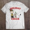 Peanuts Snoopy And Charlie Holiday Cheer T