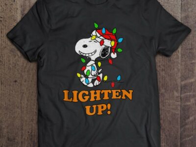 Peanuts Snoopy Christmas Lighten Up Tank Top