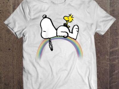 Peanuts Snoopy Woodstock Rainbow