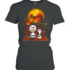 Snoopy and Charlie Brown Pumpkin Braves Halloween Moon shirt