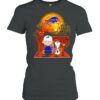 Snoopy and Charlie Brown Pumpkin Buffalo Bills Halloween Moon shirt