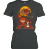 Snoopy and Charlie Brown Pumpkin Chicago Bears Halloween Moon shirt
