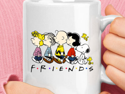 Snoopy And The Peanuts F.R.I.E.N.D.S Mug
