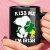 Snoopy And Woodstock Kiss Me I’m Irish St. Patrick’s Day Mug