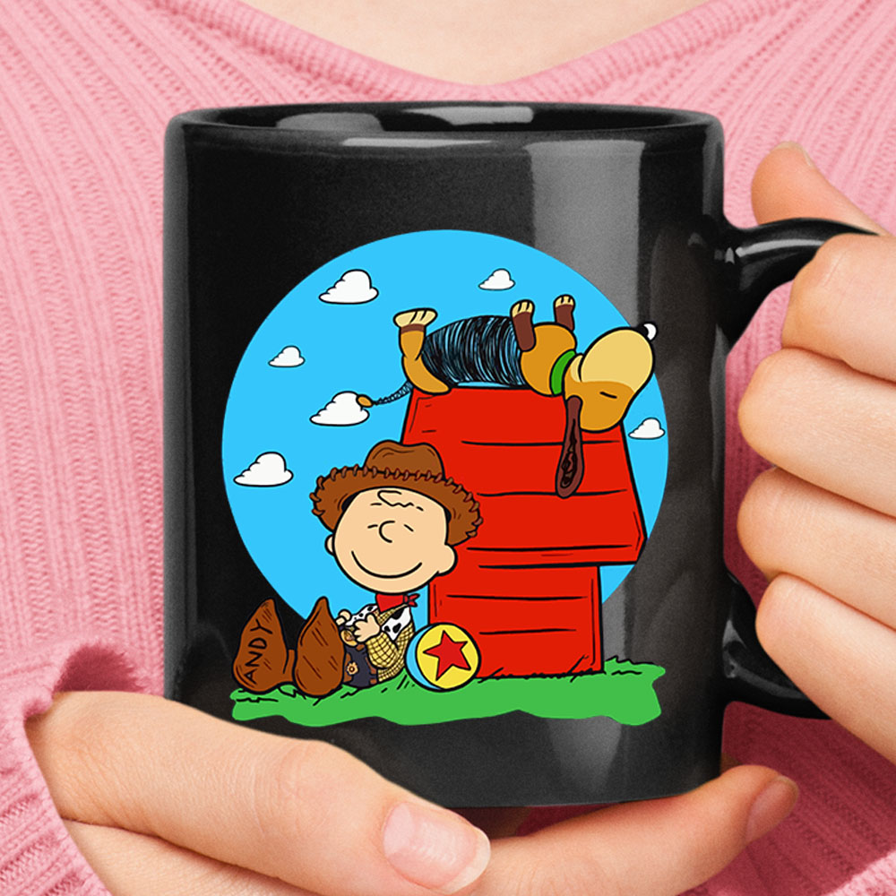 Snoopy Andy Toy Story Crossover Mug