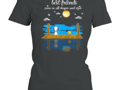 Snoopy Best Friends Come In All Shapes And Sizes Vintage T-shirt