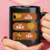 Snoopy Charlie Woodstock The Good The Bald The Tiny Mug