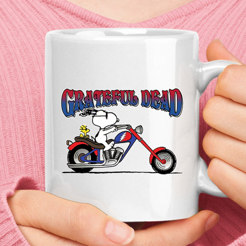 Snoopy Grateful Dead At Least I’m Enjoying The Ride Mug