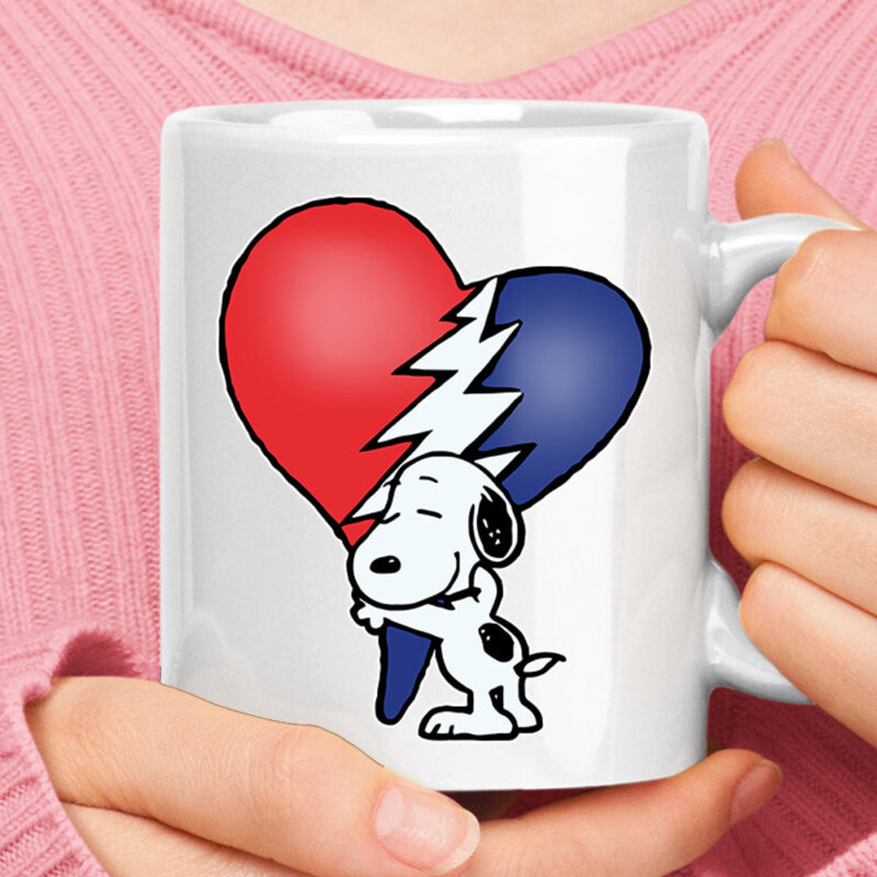 Snoopy Grateful Dead I Love Grateful Dead Mug