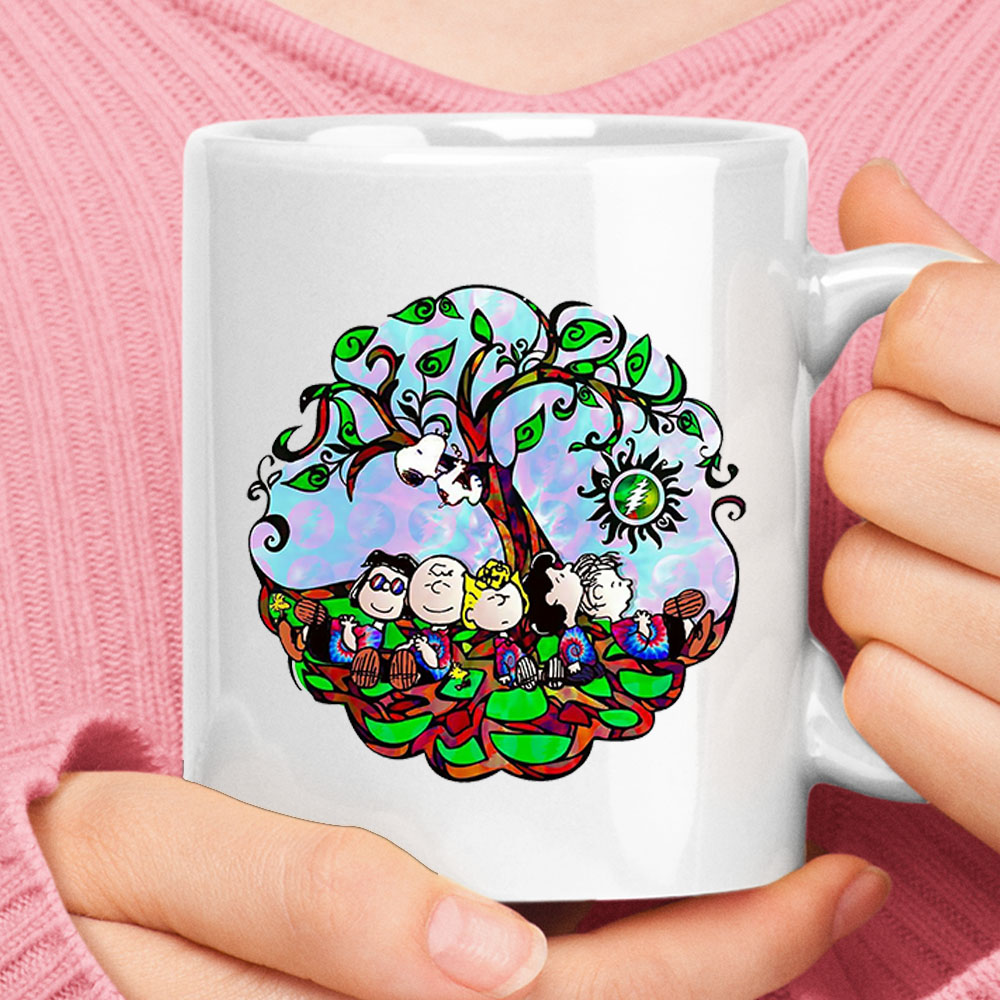 Snoopy Grateful Dead We Can Discover The Wonders Of Nature Mug