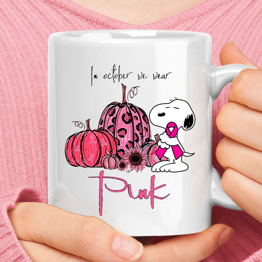 FCancer Breast Cancer Awareness Pink Ribbon Awesome Gift Black11oz Mug