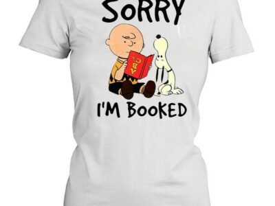 Snoopy Sorry I’m Booked T-shirt