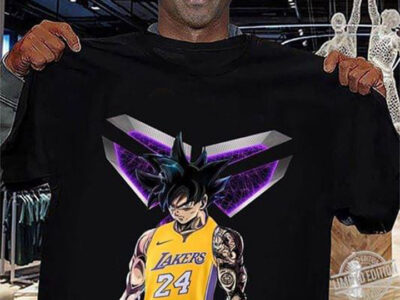 Son Goku As Kobe Bryant Los Angeles Lakers