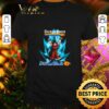 Son Goku Mashup Dutch Bros Coffee Genki Dama Shirt
