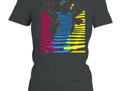 Three Sisters Women Trio Cmyk Illustration T-shirt