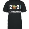 2021 Vaccinated Baby Yoda Wear Mask Shirt