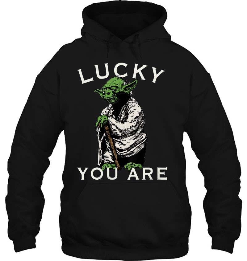 Star Wars St. Patrick's Day Yoda Lucky You Are