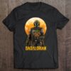 Dadalorian Star Wars Mandalorian Baby Yoda Father’s Day Moon