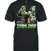 44 years of 1977 2021 yoda dad best dad in the galaxy signature shirt