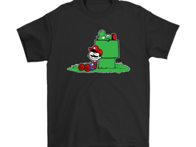 A Boy And His Dino Mario Mashup Snoopy Shirts