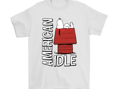 American Idle Lazy Snoopy Shirts