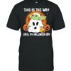 Baby Yoda Ghost this is the way until my Halloween day shirt