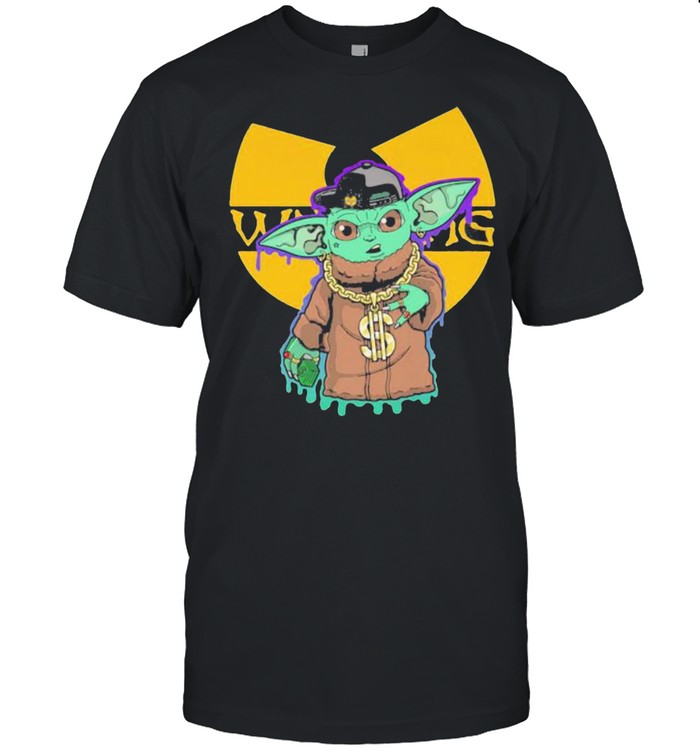 Baby Yoda Wu Tang Clan Logo Shirt