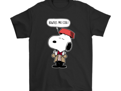 Bowties Are Cool Doctor Who Mashup Snoopy Shirts