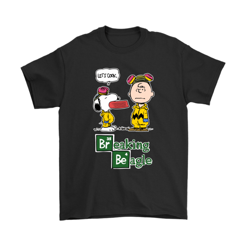 Breaking Beagle Let’s Cook Mashup Snoopy Shirts