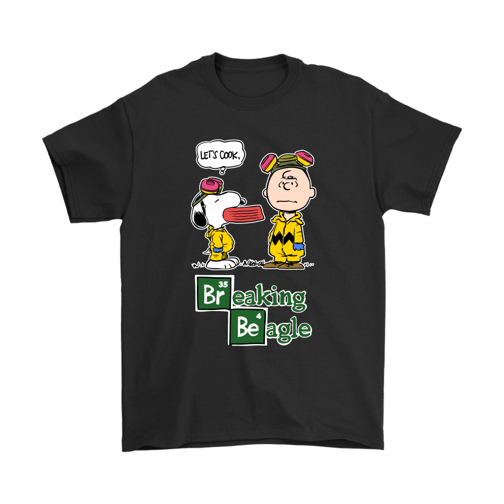 Breaking Beagle Let's Cook Mashup Snoopy Shirts