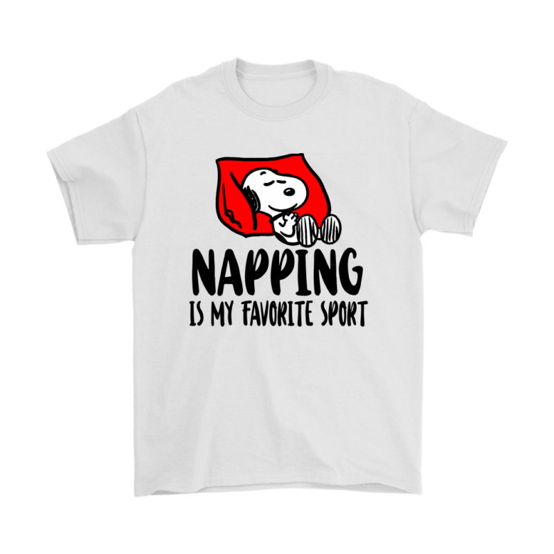 Napping Is My Favorite Sport Snoopy Shirts
