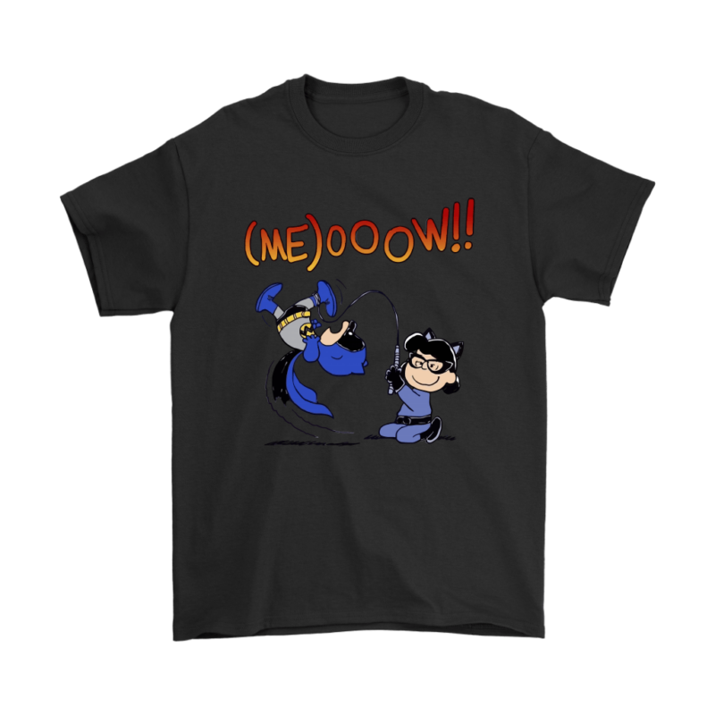 Charlie Batman And Lucy Catwoman Snoopy Shirts