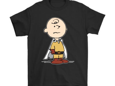 Charlie Brown One Punch Man Mashup Snoopy Shirts