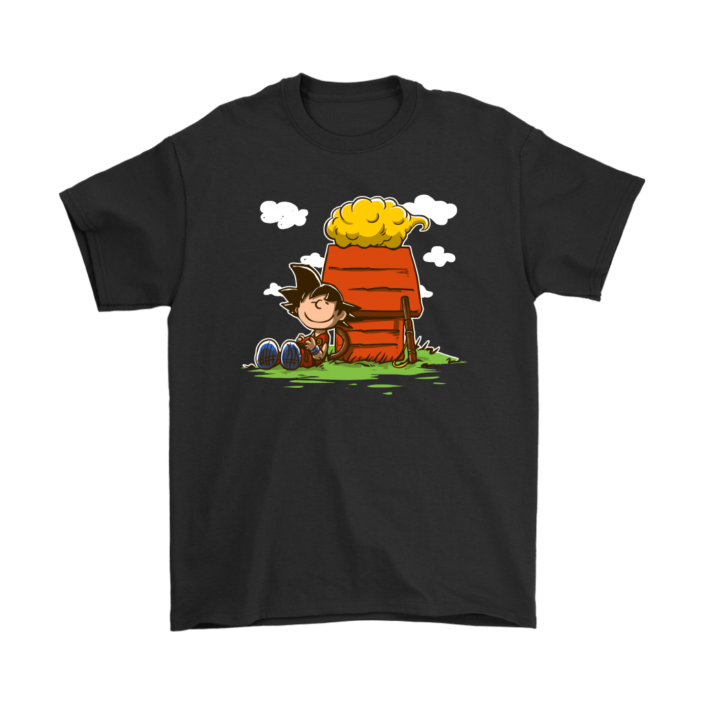 Charlie Goku Dragon Ball Mashup Snoopy Shirts