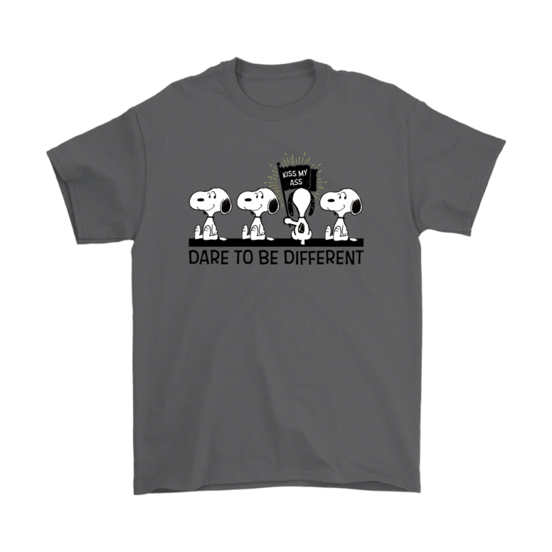 Dare To Be Different Kiss My Ass Snoopy Shirts